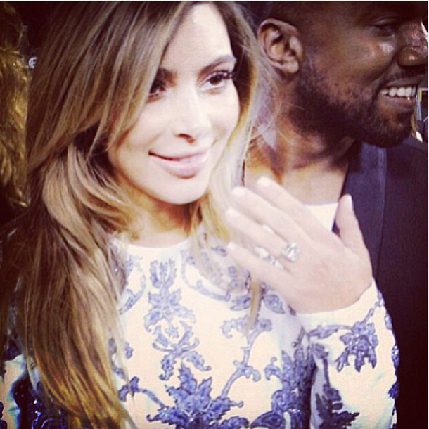 Kanye West & Kim Kardashian got marriage  Luxury Wedding Rings Kanye West Kim Kardashian