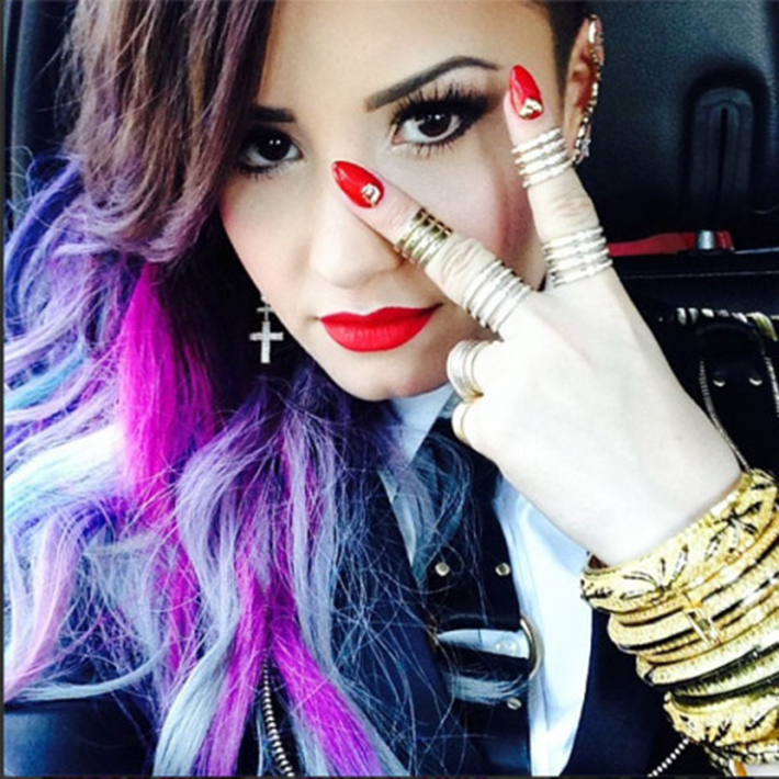 Demi Lovato  Top 15 Selfies taken by Celebrities Demi Lovato