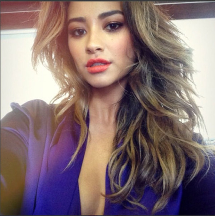 Shay Mitchell  Top 15 Selfies taken by Celebrities Shay Mitchell