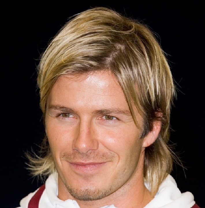 David Beckham hairstyles The Mullet
