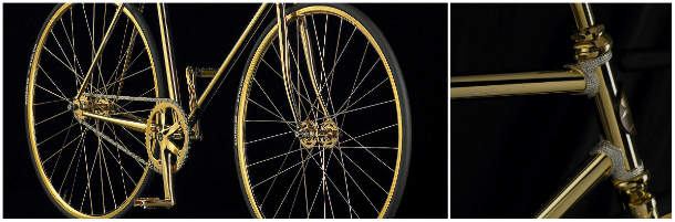 Aurumania-Crystal-Edition-Gold-Bike_Most-Expensive-Bikes-in-the-World  Most Expensive Bikes in the World Aurumania Crystal Edition Gold Bike Most Expensive Bikes in the World