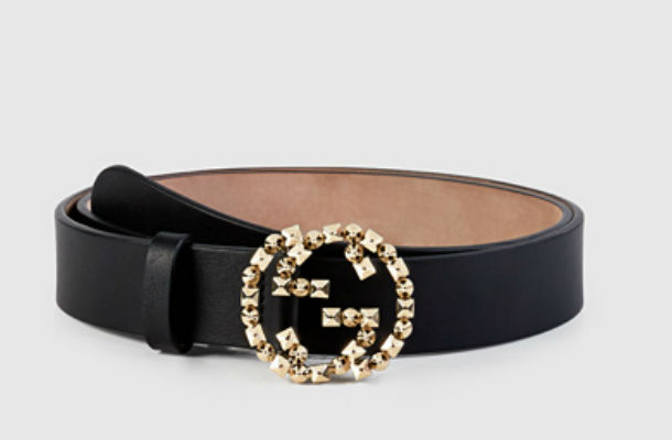 club-delux-top-luxury-brands-guccibelt-leather belt with studded interlocking G buckle  Top Luxury Brands | Gucci club delux top luxury brands guccibelt leather belt with studded interlocking G buckle